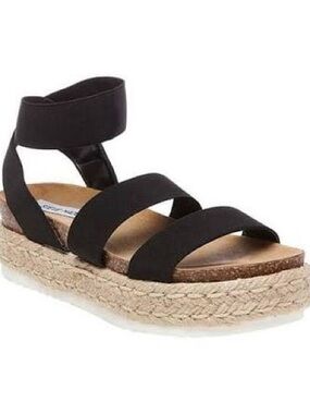 Steve Madden Kimmie Espadrille Platform Wedge Sandals